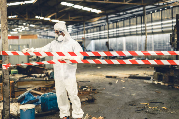 Professional Hoarding Cleanup technician working in Richfield, UT